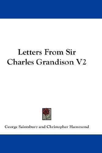 Cover image for Letters From Sir Charles Grandison V2