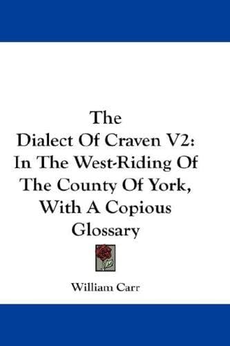 Cover image for The Dialect Of Craven V2