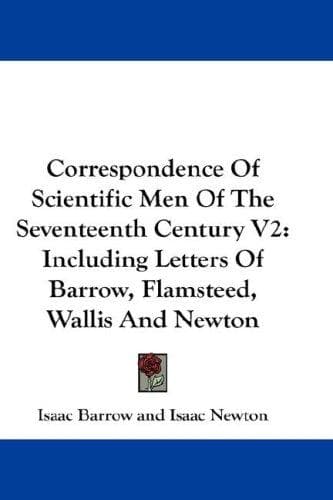 Cover image for Correspondence Of Scientific Men Of The Seventeenth Century V2
