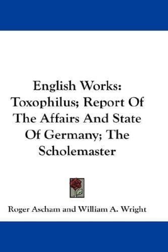 Cover image for English Works
