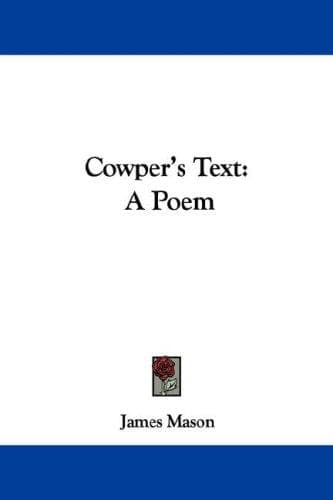 Cover image for Cowper's Text
