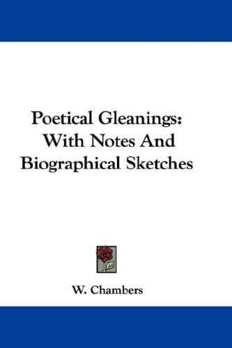 Cover image for Poetical Gleanings