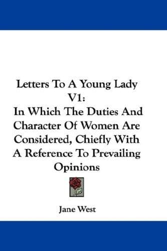Cover image for Letters To A Young Lady V1
