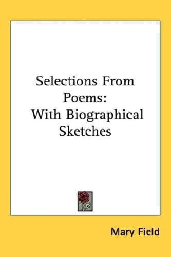 Cover image for Selections From Poems