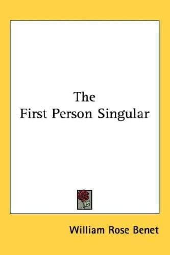 Cover image for The First Person Singular