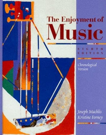 Cover image for The enjoyment of music
