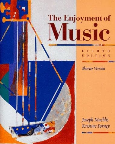 Cover image for The enjoyment of music