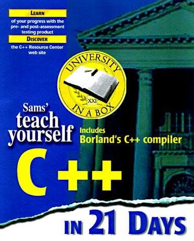 Cover image for Sams' Teach Yourself C++ in 21 Days