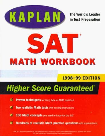 Cover image for Kaplan SAT Math Workbook