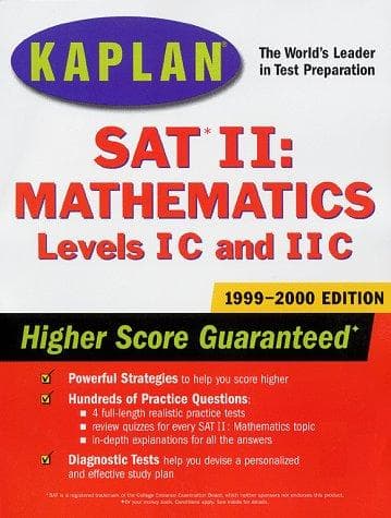Cover image for KAPLAN SAT II