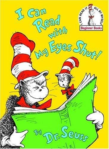 Cover image for I Can Read with My Eyes Shut! (Beginner Books(R))