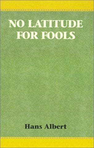 Cover image for No Latitude for Fools