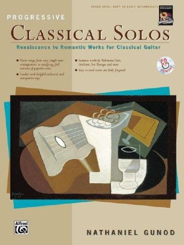 Cover image for Progressive Classical Solos
