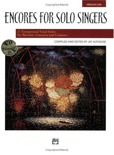 Cover image for Encores for Solo Singers
