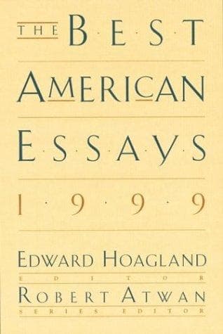 Cover image for The Best American Essays 1999 (The Best American Essays)