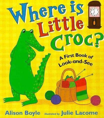 Cover image for Where Is Little Croc? (First Puzzle Books)
