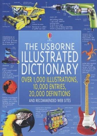 Cover image for The Usborne Illustrated Dictionary (Usborne Illustrated Dictionaries)