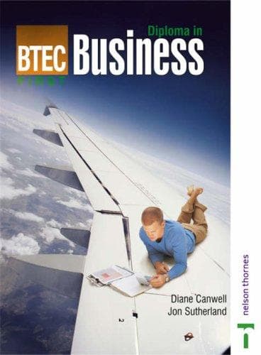 Cover image for BTEC First Business