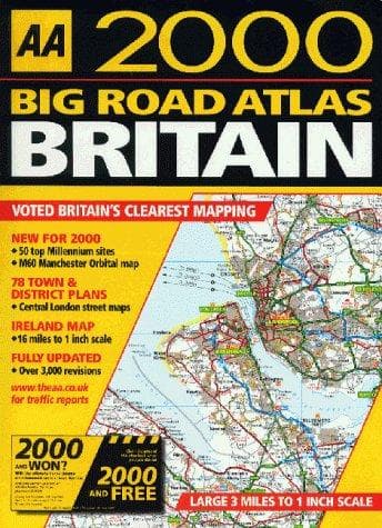 Cover image for Big Road Atlas Britain (AA Atlases)