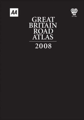 Cover image for AA Great Britain Road Atlas 2008 (Aa Atlases)