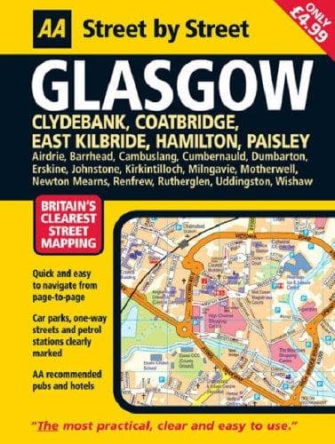 Cover image for AA Street by Street Glasgow