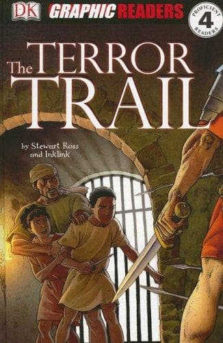 Cover image for The Terror Trail (Dk Graphic Readers)