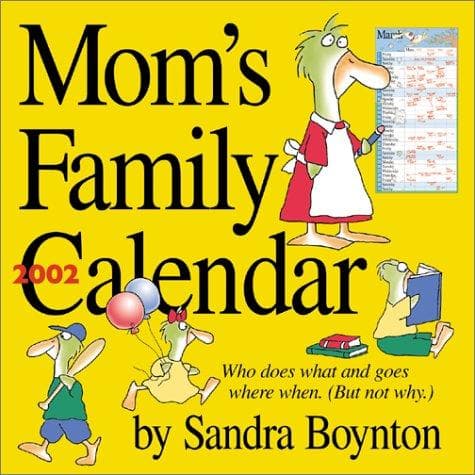 Cover image for Mom's Family Calendar 2002