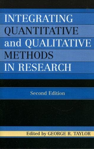 Cover image for Integrating Quantitative and Qualitative Methods in Research, Second Edition