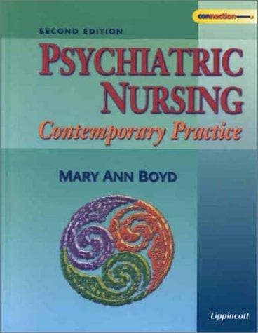 Cover image for Psychiatric Nursing