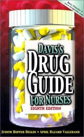 Cover image for Davis's Drug Guide for Nurses