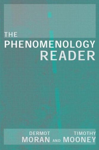 Cover image for The Phenomenology Reader