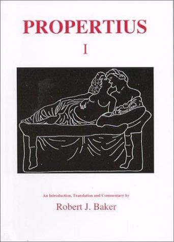 Cover image for Propertius I (Propertius)