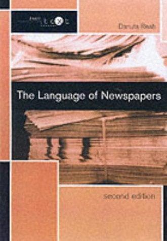 Cover image for The Language of Newspapers (Intertext)