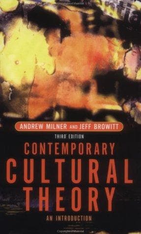 Cover image for Contemporary Cultural Theory