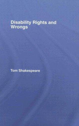 Cover image for Disability Rights and Wrongs