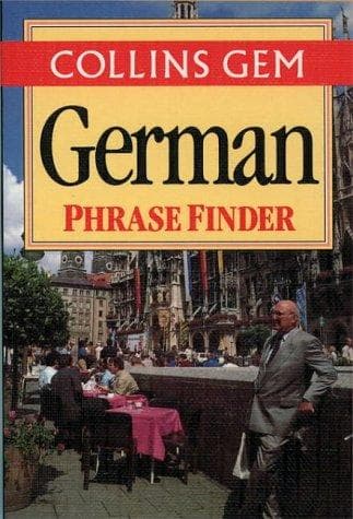 Cover image for German Phrase Finder (Collins Gem Phrase Finder)