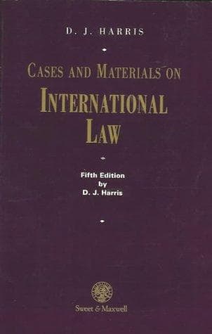 Cover image for Cases and Materials on International Law