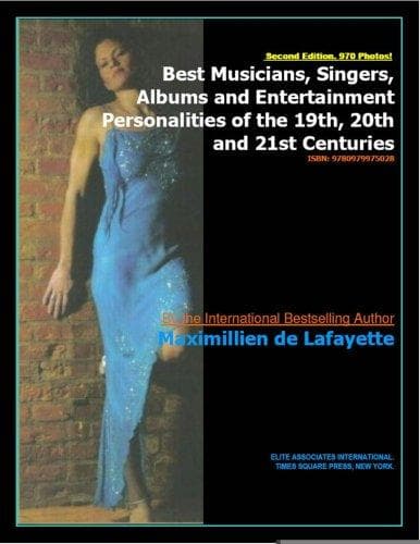 Cover image for Best Musicians, Singers, Albums and Entertainment Personalities of the 19th, 20th and 21st Centuries