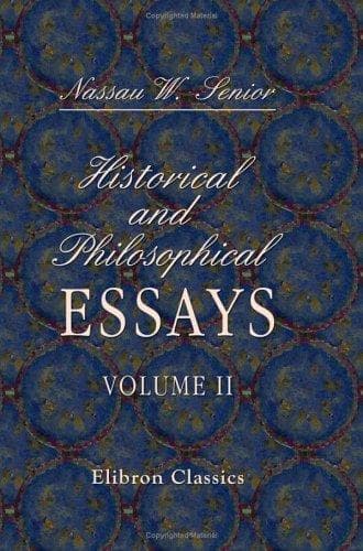 Cover image for Historical and Philosophical Essays