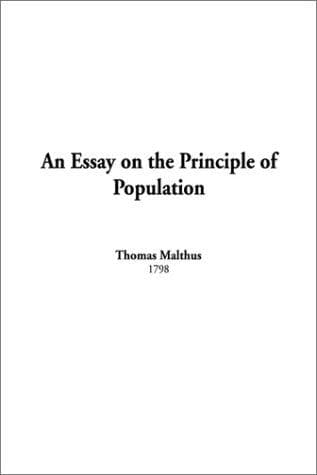 Cover image for An Essay on the Principle of Population