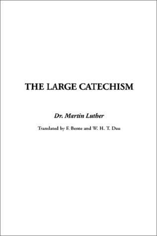Cover image for The Large Catechism