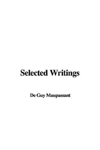 Cover image for Selected Writings