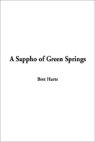 Cover image for A Sappho of Green Springs