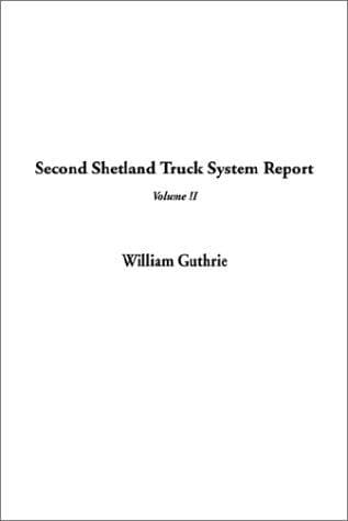 Cover image for Second Shetland Truck System Report