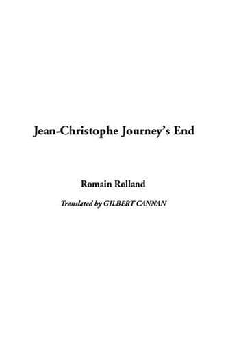 Cover image for Jean-Christophe Journey's End