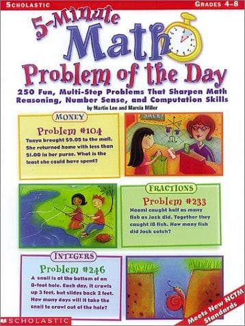 Cover image for 5-Minute Math Problem of the Day