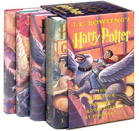 Cover image for Harry Potter Hardcover Boxed Set (Books 1-4)