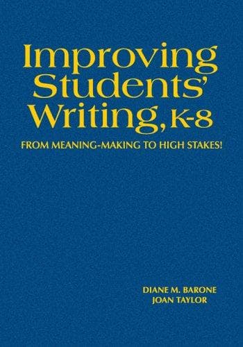 Cover image for Improving Students' Writing, K-8