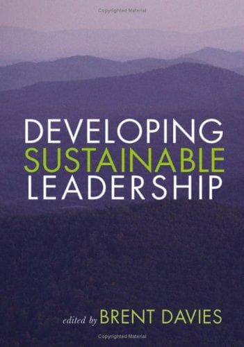 Cover image for Developing Sustainable Leadership