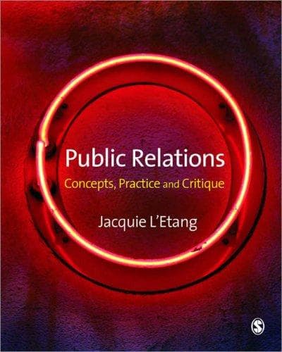Cover image for Public Relations